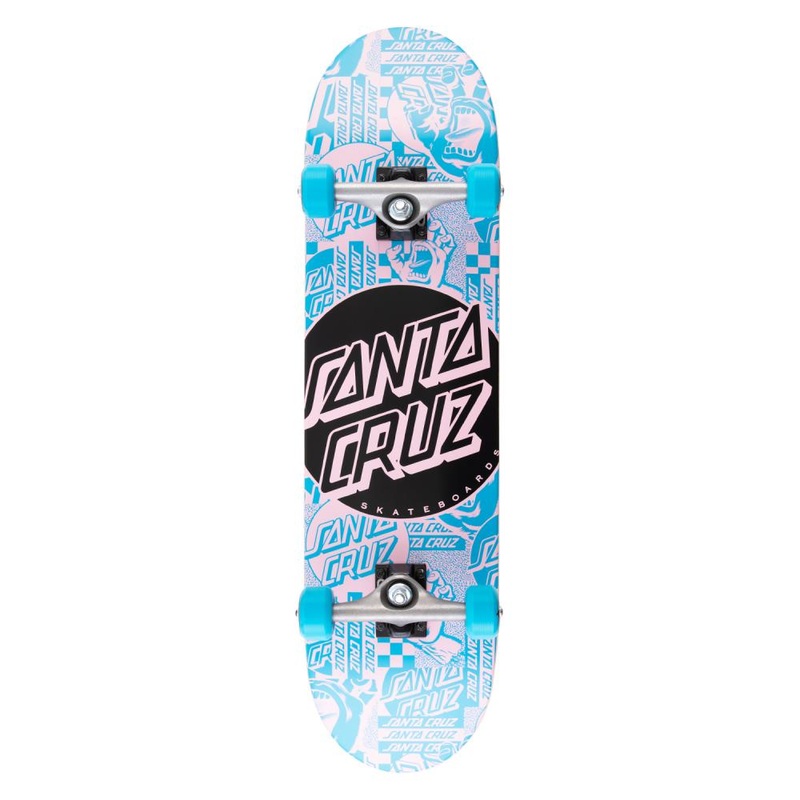 Santa Cruz Flier Dot Full Complete Skateboard – 8.0