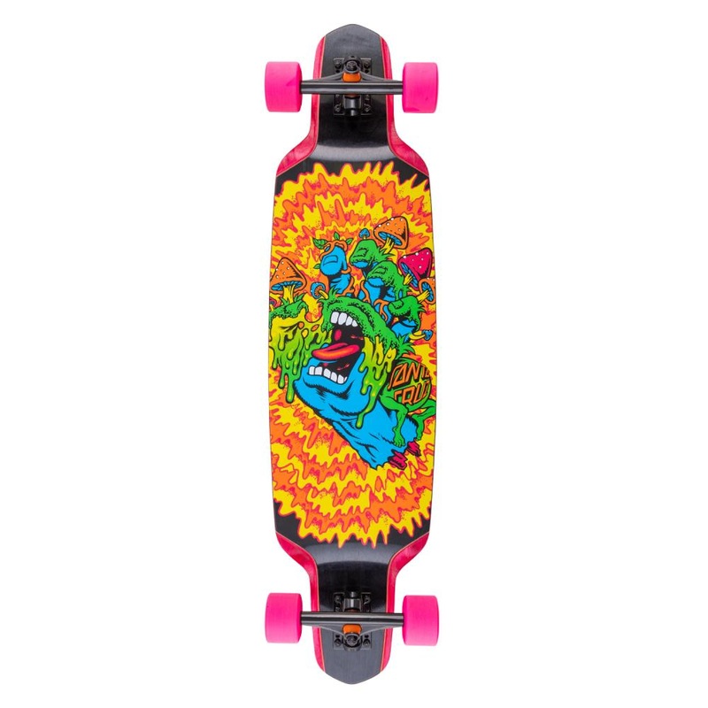 Santa Cruz Toxic Hand Drop Down Longboard – 37.52