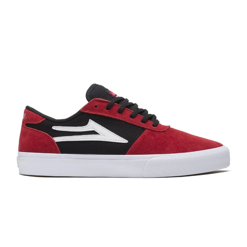 Lakai Manchester Skate Shoes – Red/Black