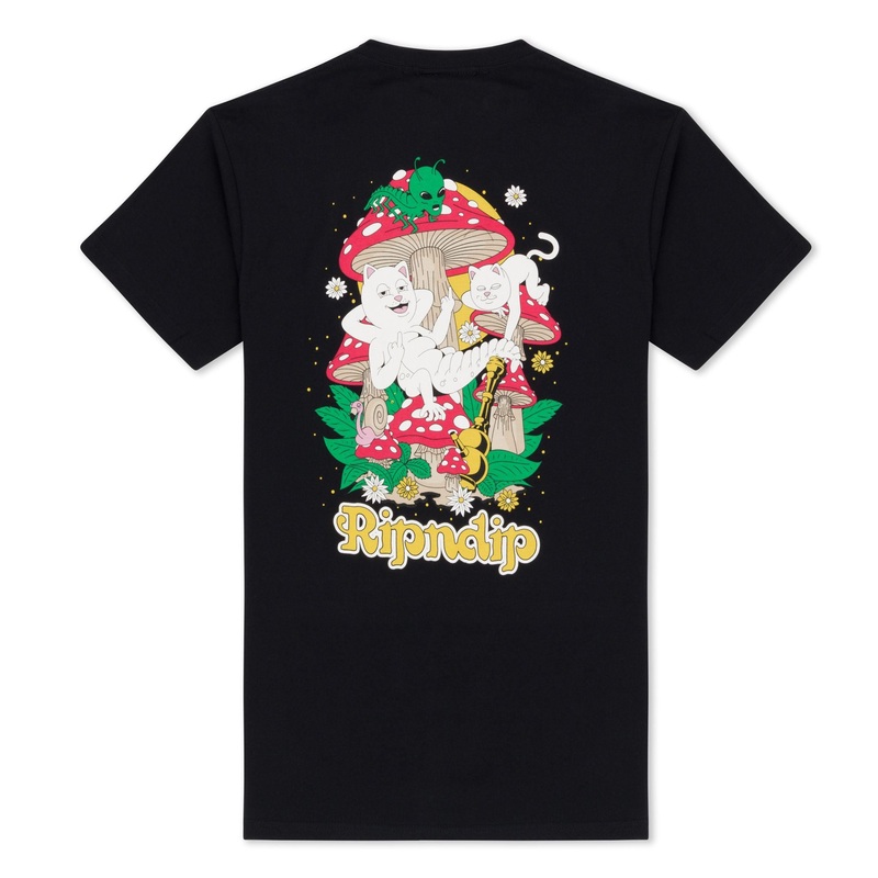 RIPNDIP Caterpiller Garden T Shirt – Black