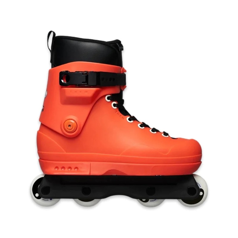 Them 909 x WKND Skateboards 58mm Orange Skates