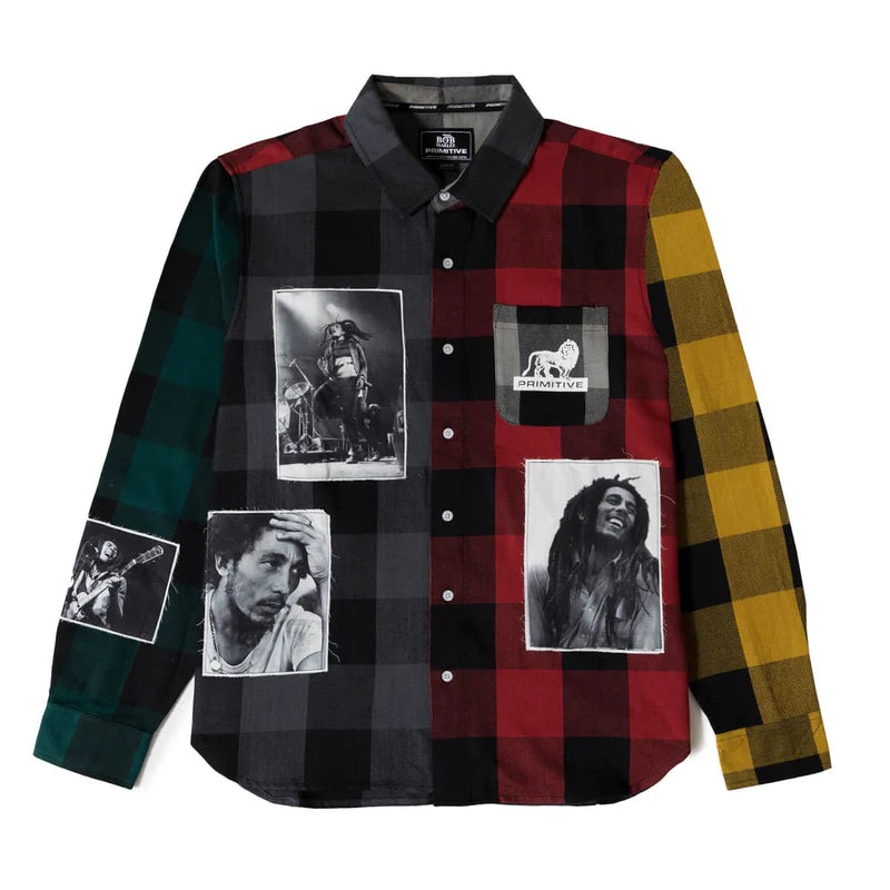 Primitive x Marley Patchwork Flannel