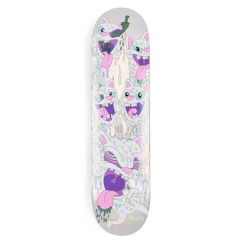 RIPNDIP Slimey Boys Iridescent Skateboard Deck – 8.0