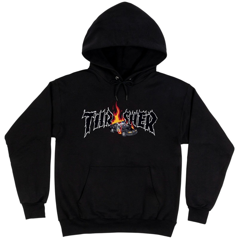 Thrasher Cop Car Hoody – Black