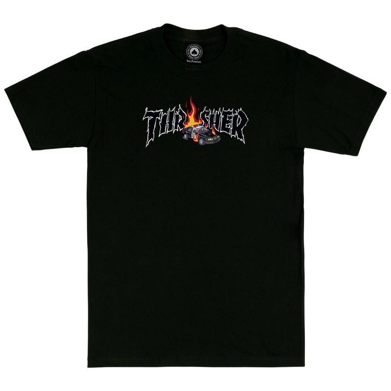 Thrasher Cop Car T-Shirt – Black