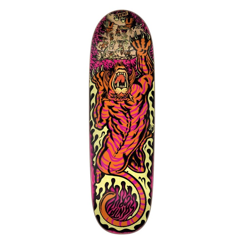 Santa Cruz Salba Tiger Pop VX Deck – 9.25
