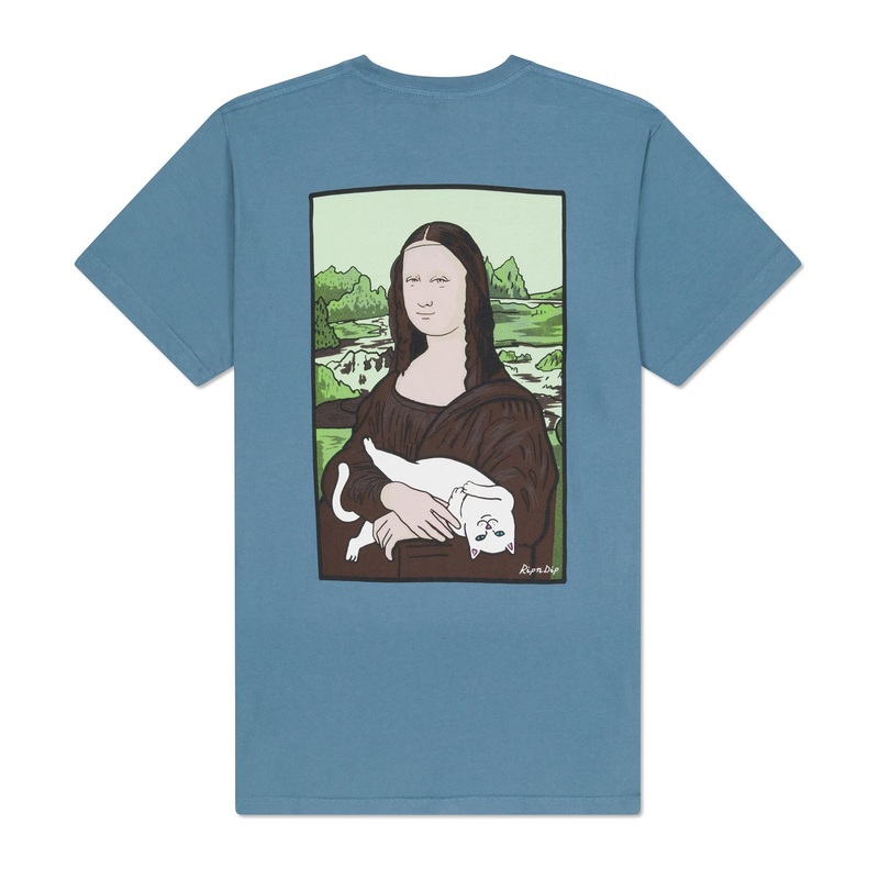 RIPNDIP Nerma Lisa Pocket T-Shirt – Light Slate