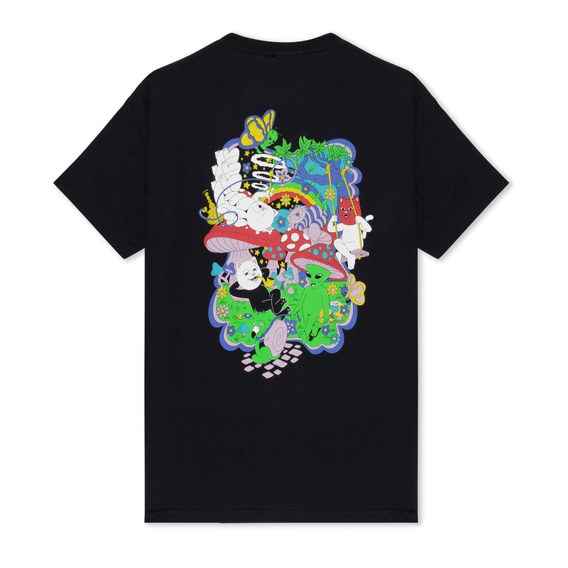 RIPNDIP Rabbit Hole T-Shirt – Black