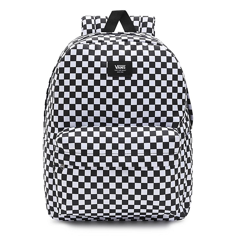 Vans Old Skool Check Backpack – Black/White