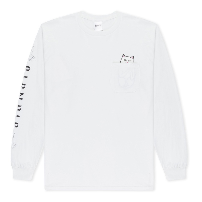 RIPNDIP Lord Nermal Long Sleeve – White