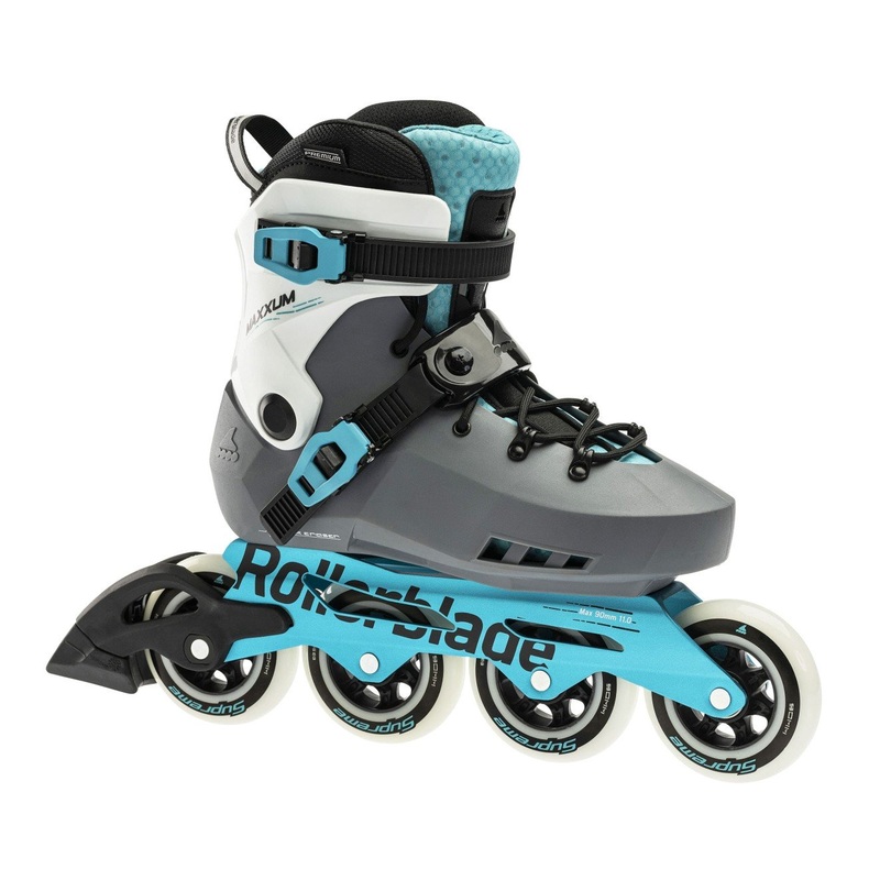 Rollerblade Maxxum XT Womens Inline Skates – Anthracite/Aqua