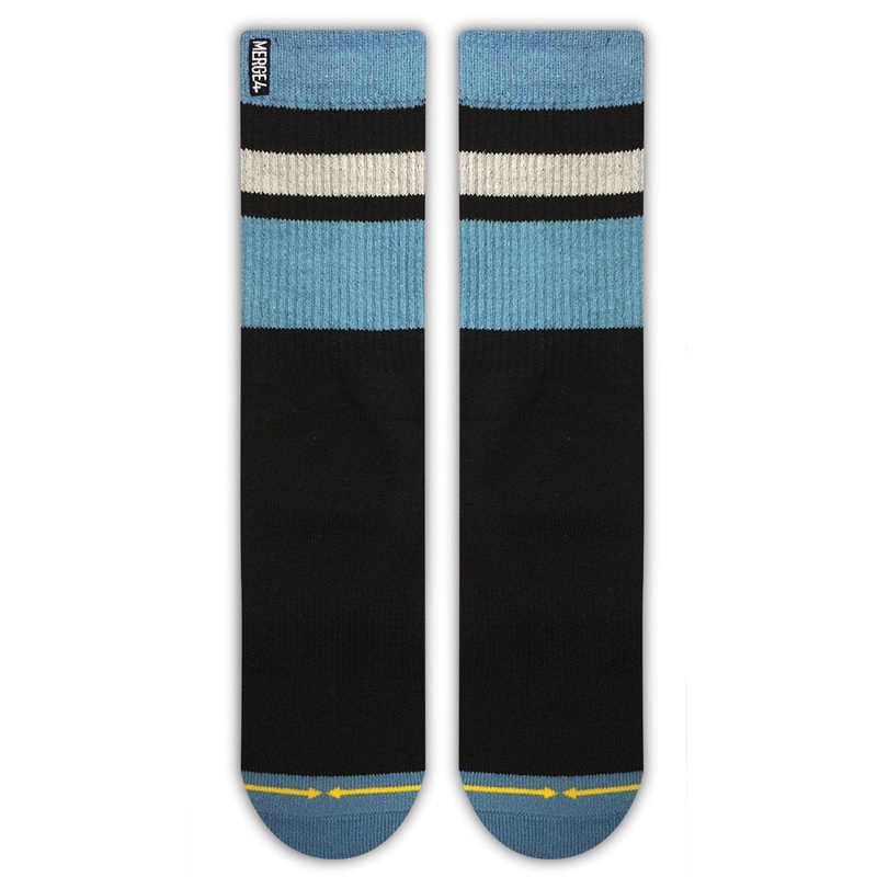 Merge4 Haven Black Classic Crew Socks