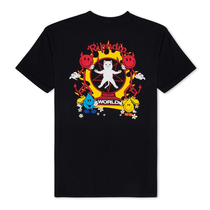 RIPNDIP World T-Shirt – Vintage Black