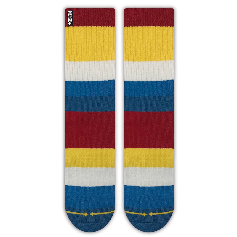 Merge4 Spidey Boat Stripe Low Crew Socks