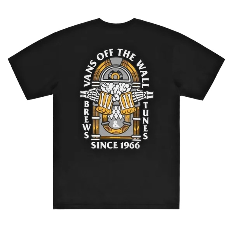 Vans Brew Bros Tunes T-Shirt – Black