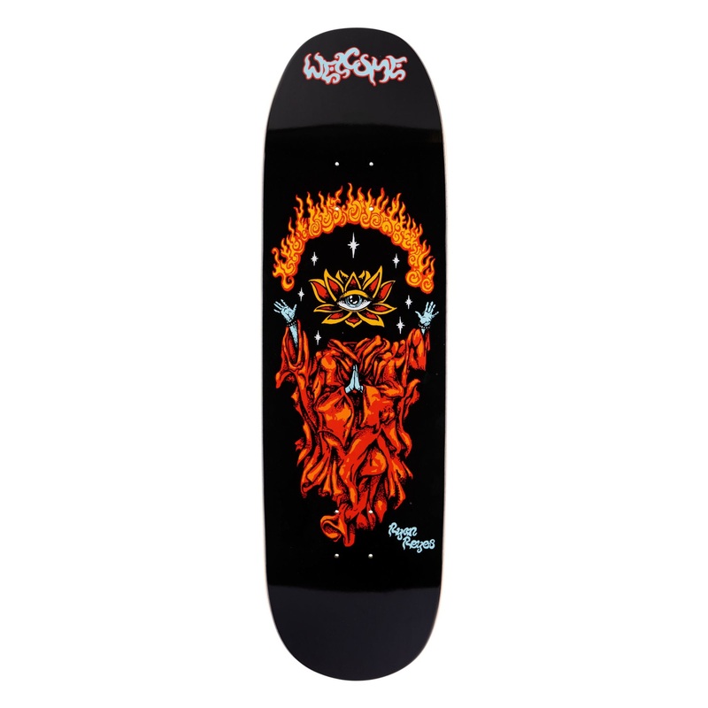 Welcome Rebirth Ryan Reyes Pro Model on Baculus 2 Black Skateboard Deck – 9.0