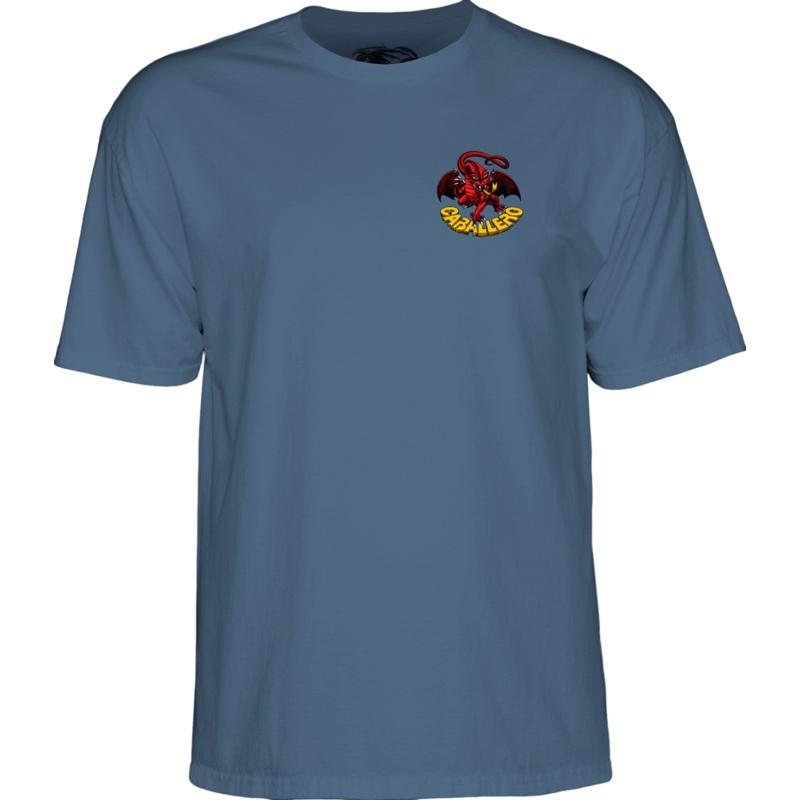 Powell Peralta Caballero Dragon II T Shirt – Indigo Blue