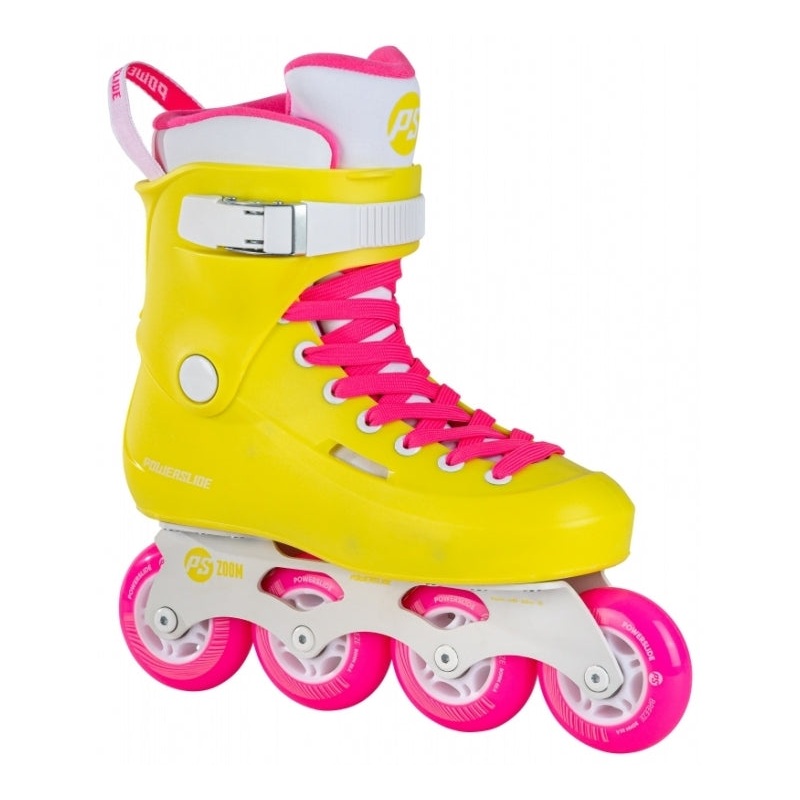 Powerslide Zoom Neon Yellow 80 Inline Skates