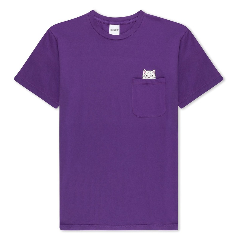 RIPNDIP Mummy Lord Nermal Pocket T-Shirt – Purple