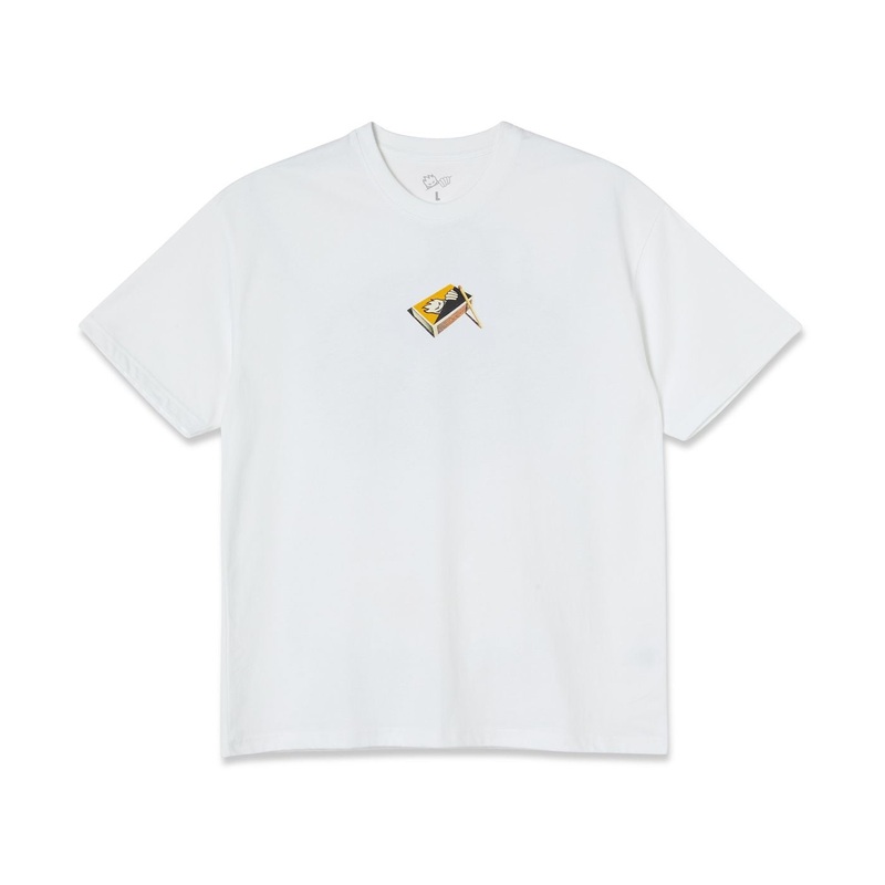 Last Resort AB X Spitfire Matchbox T Shirt – White