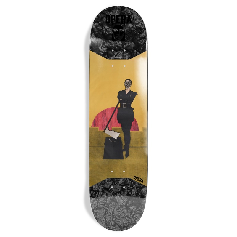 Opera Executioner Ex7 Slick Shield Skateboard Deck – 8.625