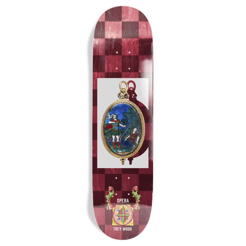 Opera Trey Wood Pendant Ex7 Skateboard Deck – 8.25