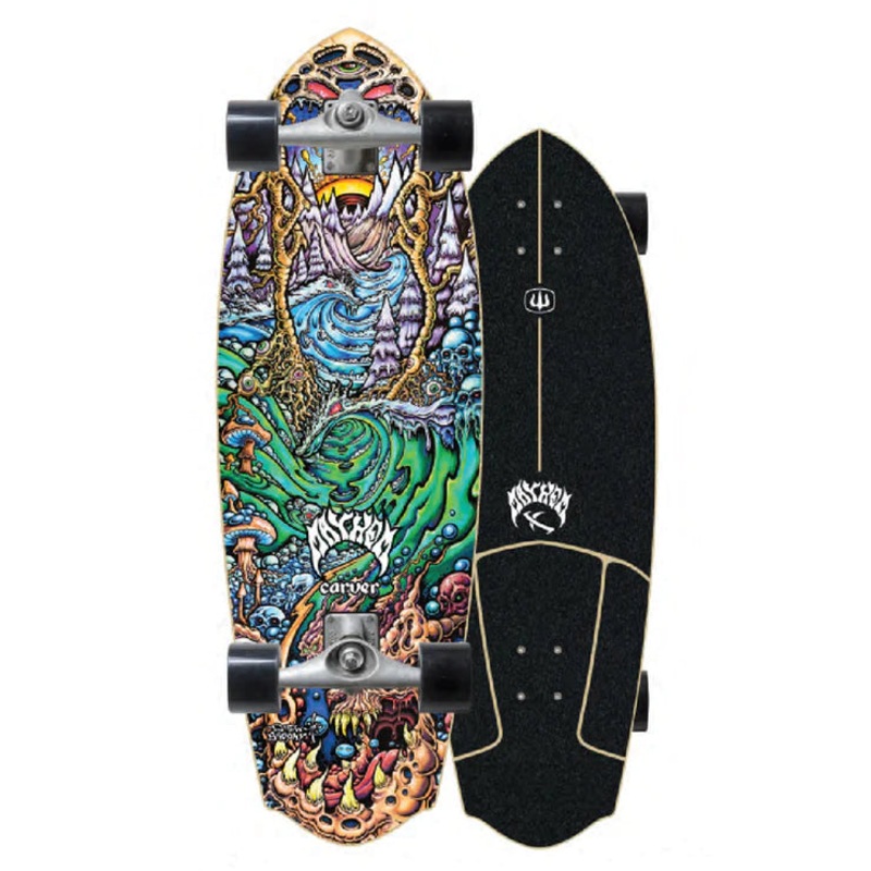 Carver Lost Drew Brophy Rocket Redux Surfskate Board – 32.5