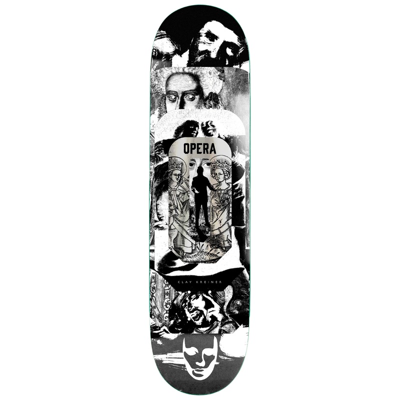 Opera Clay Kreiner Stacked Ex7 Skateboard Deck – 8.5