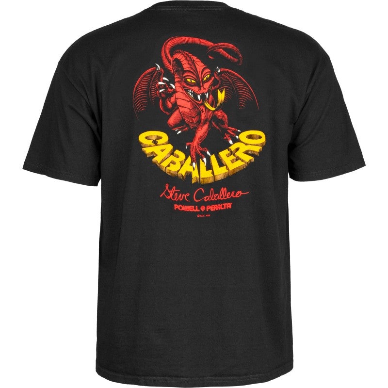 Powell Peralta Cab Classic Dragon II T Shirt – Black