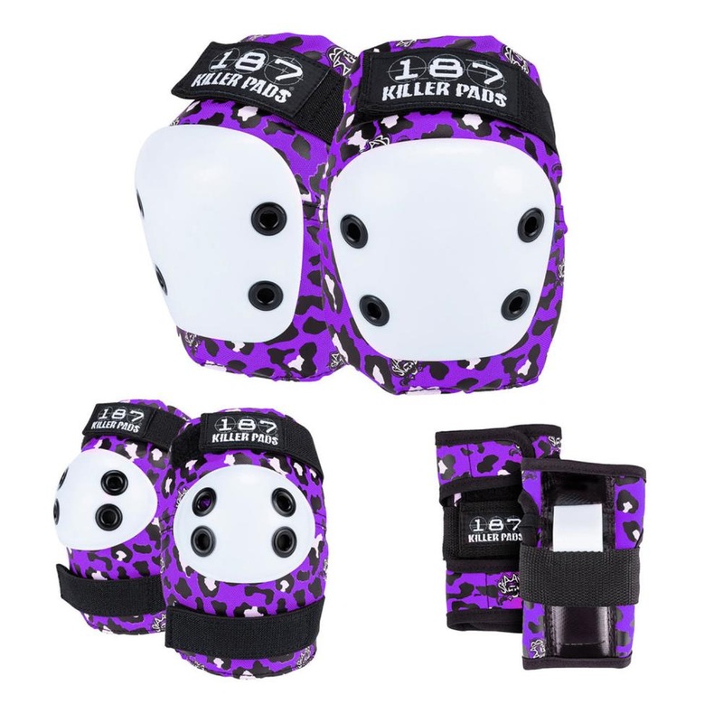 187 Killer Pads Junior Six Pack Set Staab – Purple