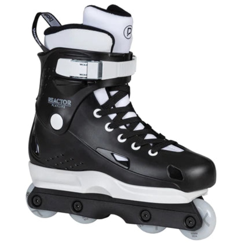 Playlife Reactor Aggressive Skates – White/Black