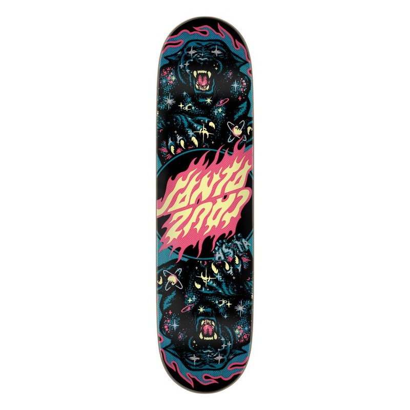 Santa Cruz Asta Comic Twin Pro Skateboard Deck – 8.2