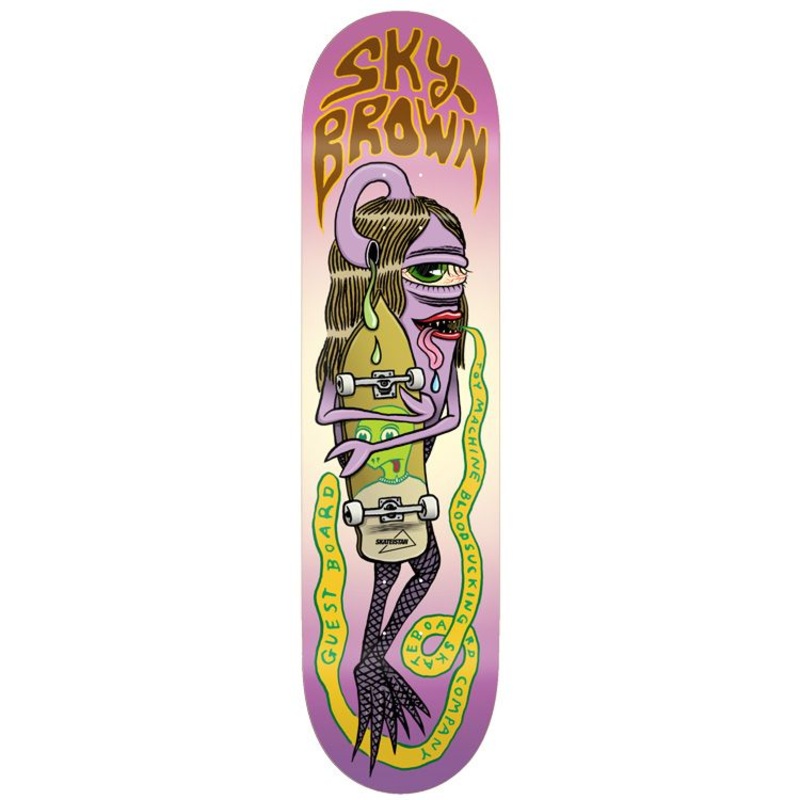 Toy Machine Sky Brown Guest Skateboard Deck – 8.25