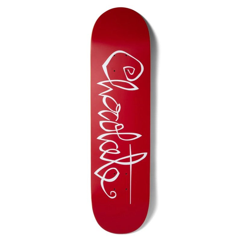 Chocolate Perez OG Script Skateboard Deck – 8.4