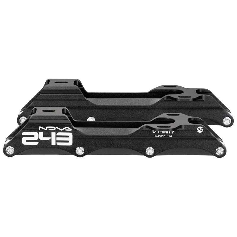 Powerslide Nova 243 / 4×80 Trinity Inline Skate Frames