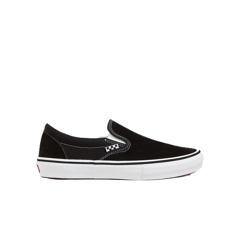 Vans Skate Slip-On Shoes – Black/White