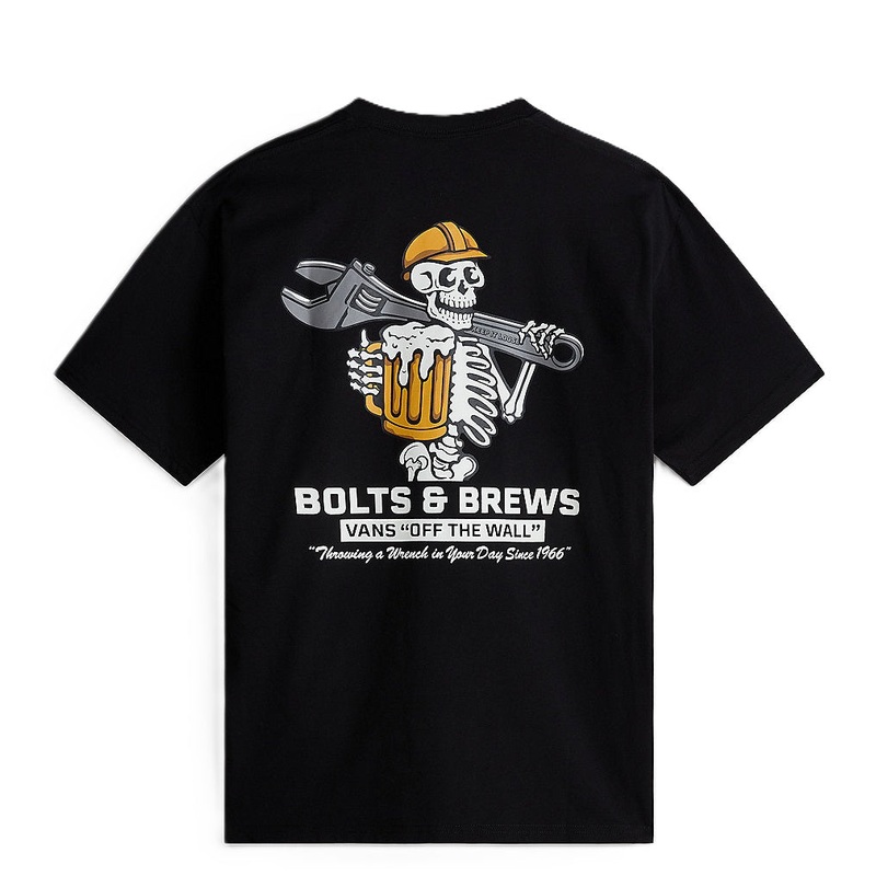 Vans Wrenched T-Shirt – Black|XS|S|M|L|XL