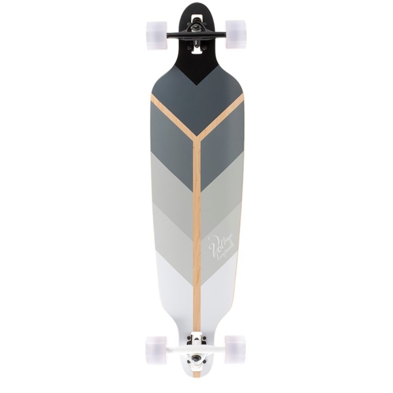 Voltage Directional DT Grey Longboard – 39.75