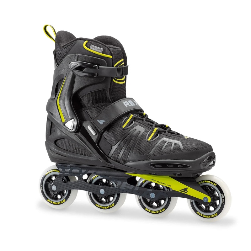 Rollerblade RB XL Inline Skates – Black/Lime
