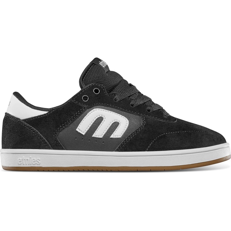 Etnies Windrow Kids Skate Shoes – Black/White/Gum