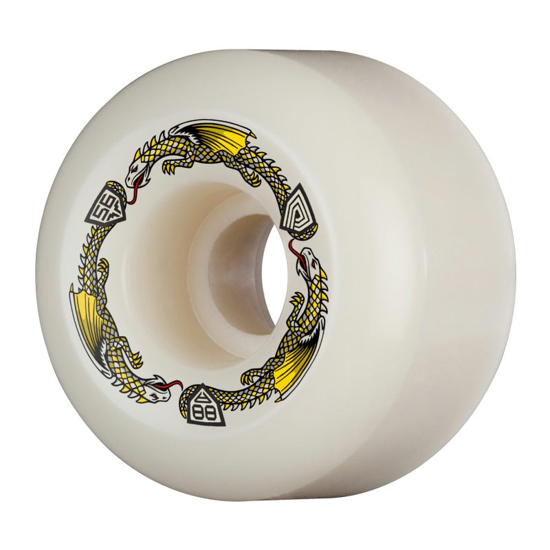 Powell Peralta Dragon Formula Skateboard Wheels – 56mm x 40mm 88a