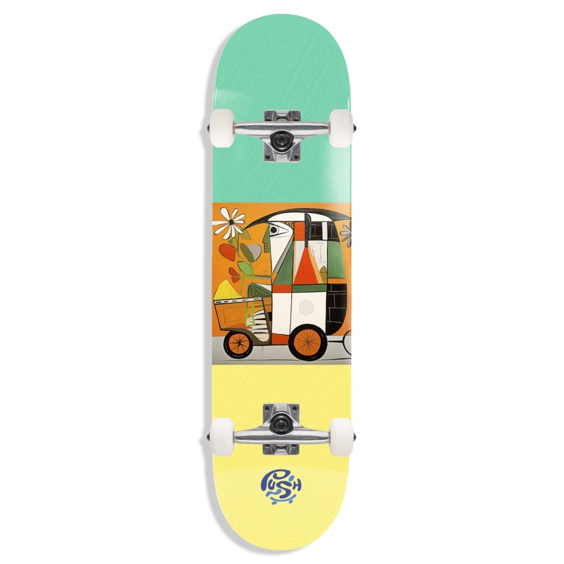Push India MLSL Complete Skateboard – 8.25