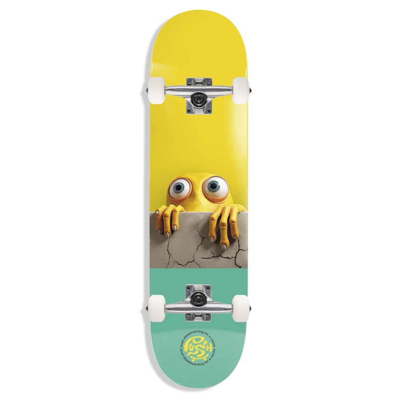 Push Peek Over FP Complete Mini Skateboard – 7.25