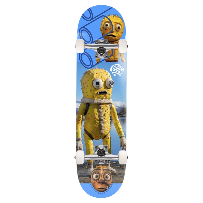 Push Yellow Man FP Complete Skateboard – 8.25