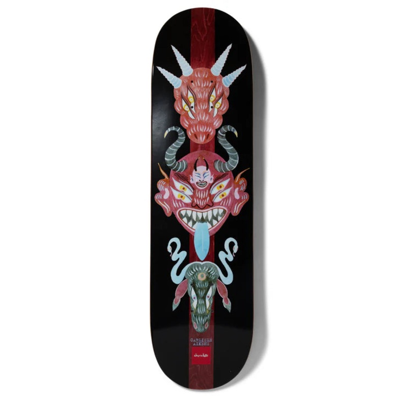 Chocolate Aikens Dog Perfume Masks Skateboard Deck – 8.5