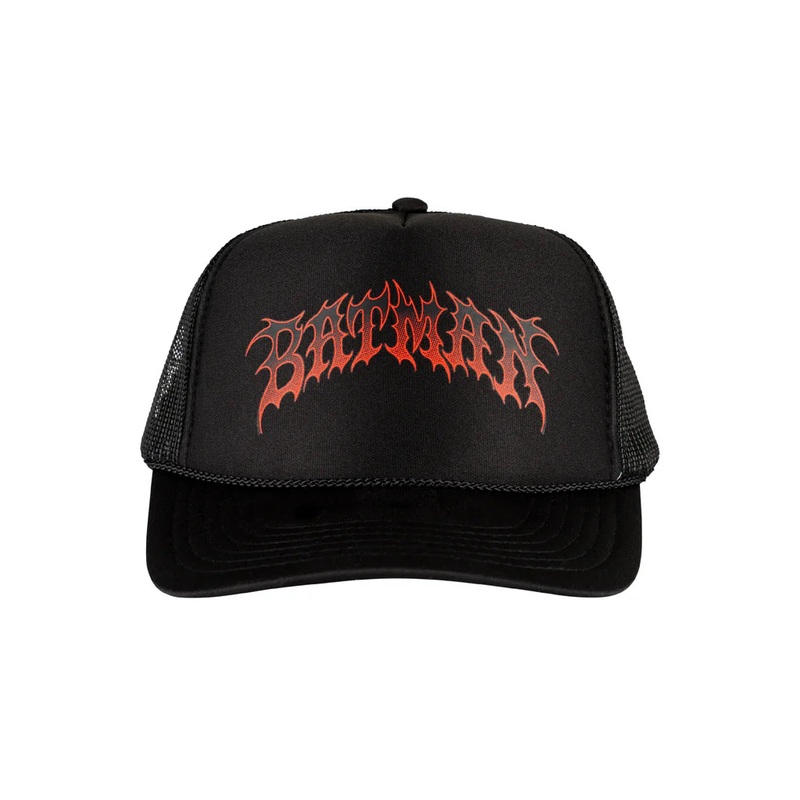 Welcome x Batman Foam Front Trucker Cap – Black