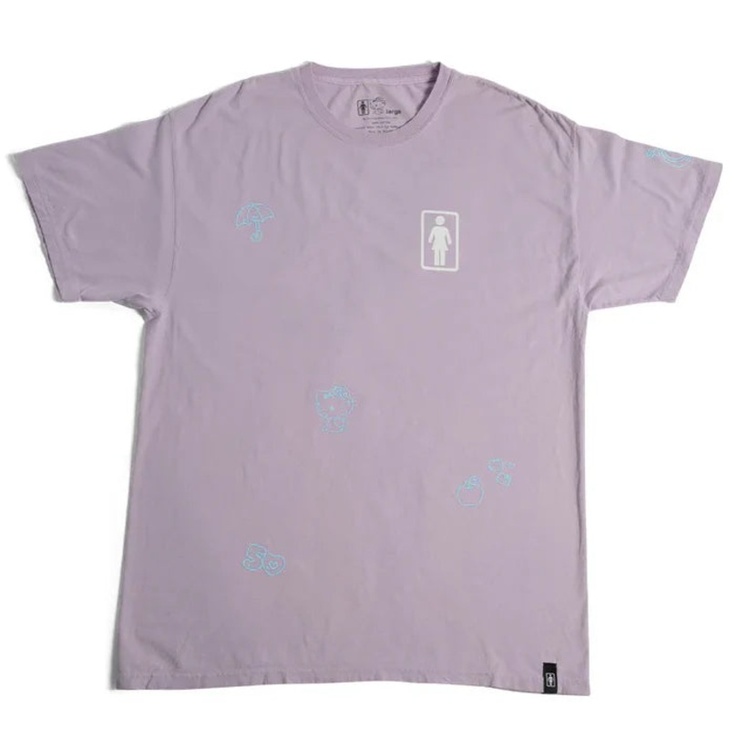 Girl X Hello Kitty 50th Anniversary All Over T-Shirt – Lavender