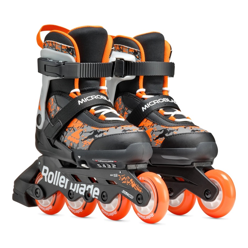 rollerblade-microblade-sl-adjustable-kids-skates-black-orange_1 Rollerblade Microblade SL Adjustable Kids Skates – Black/Orange