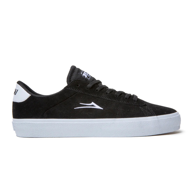 Lakai Newport Skate Shoes – Black Suede