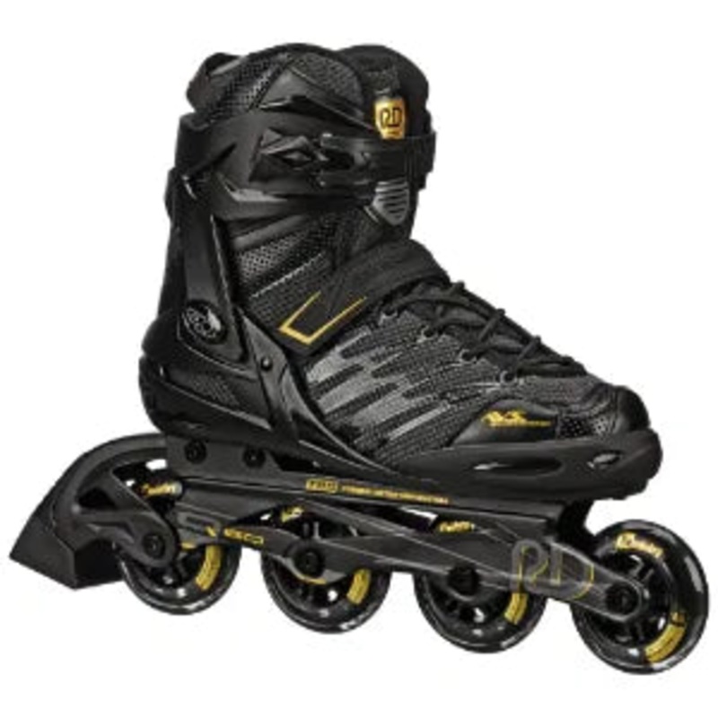 Roller Derby Aerio V2 Q-60 Inline Skates – Black/Gold